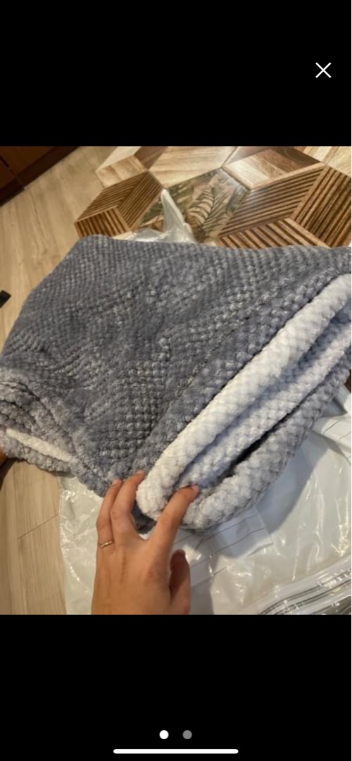 Hooga Dublin Blanket, Furniture & Home Living, Bedding & Towels on