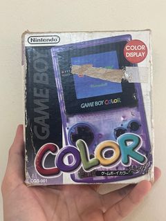 (Box)Nintendo Gameboy Color - Atomic Purple