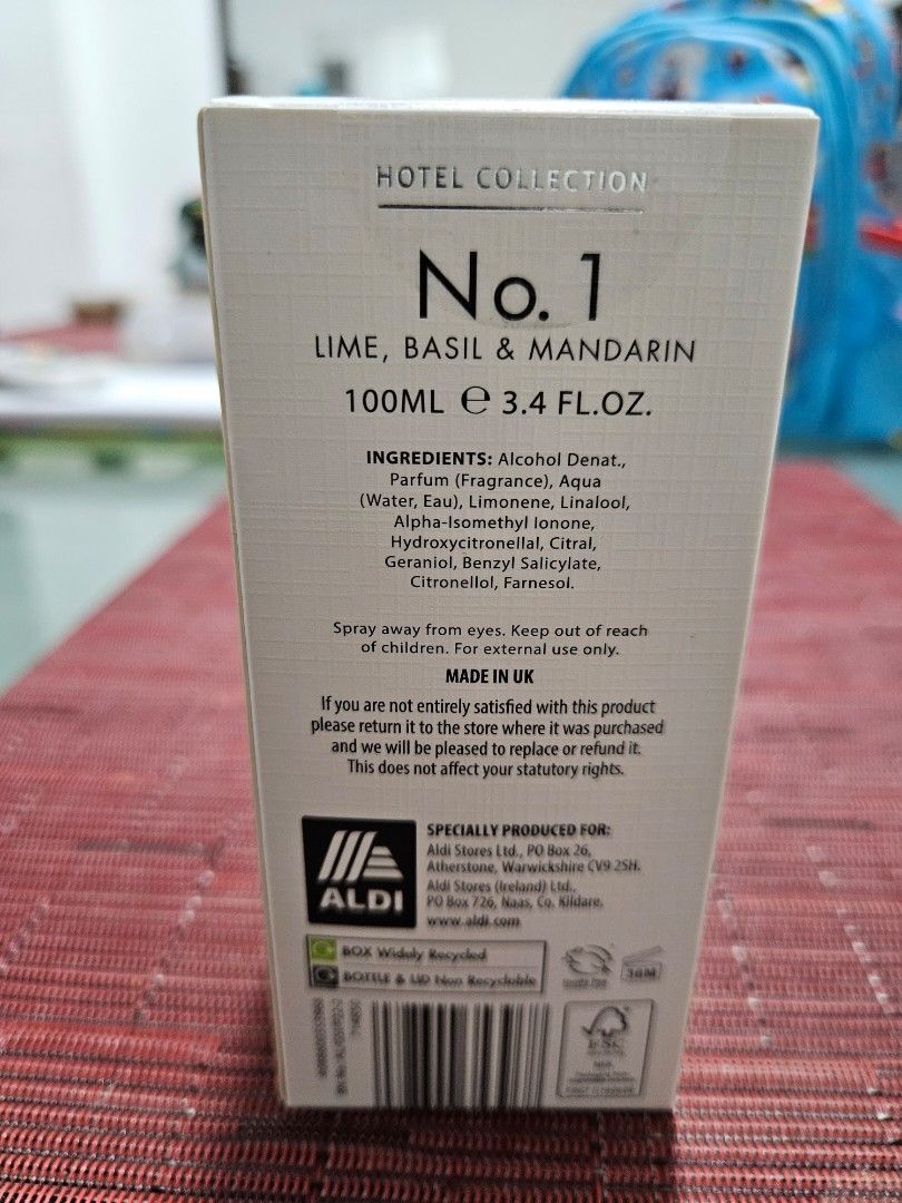 Brand new Aldi hotel collection UK perfume, Beauty & Personal Care