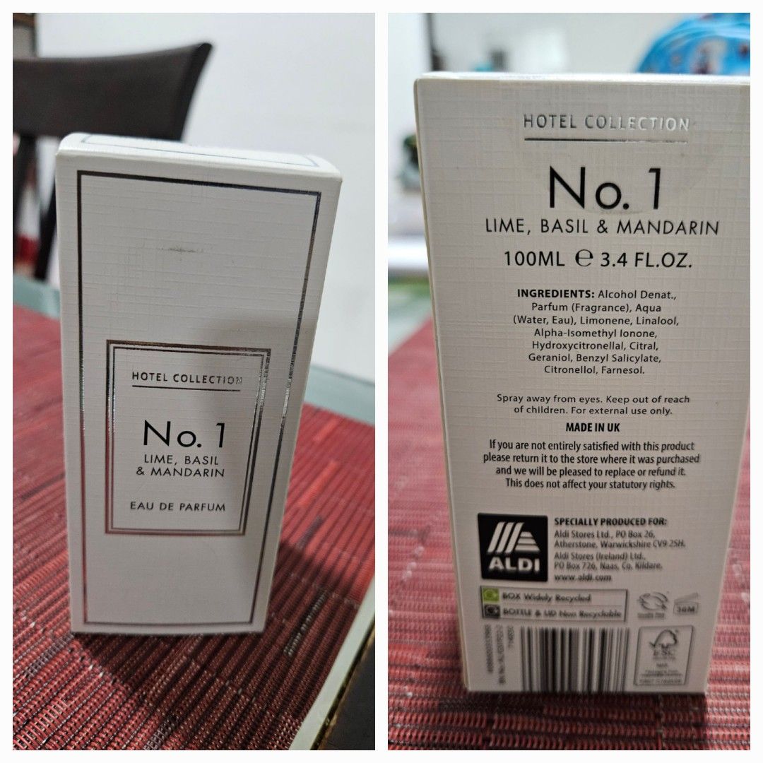Brand new Aldi hotel collection UK perfume, Beauty & Personal Care