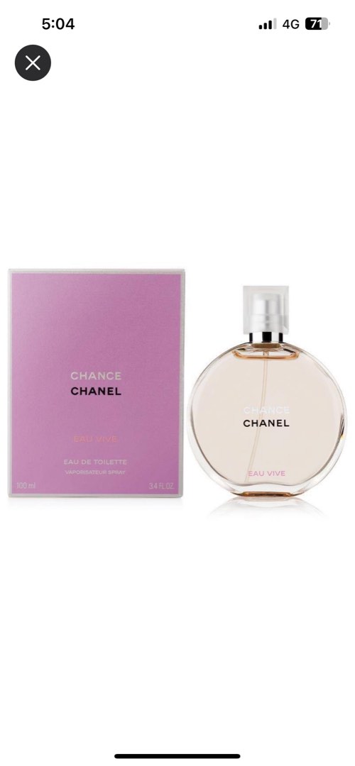 Brand new Chanel Chance Perfume, Beauty & Personal Care, Fragrance
