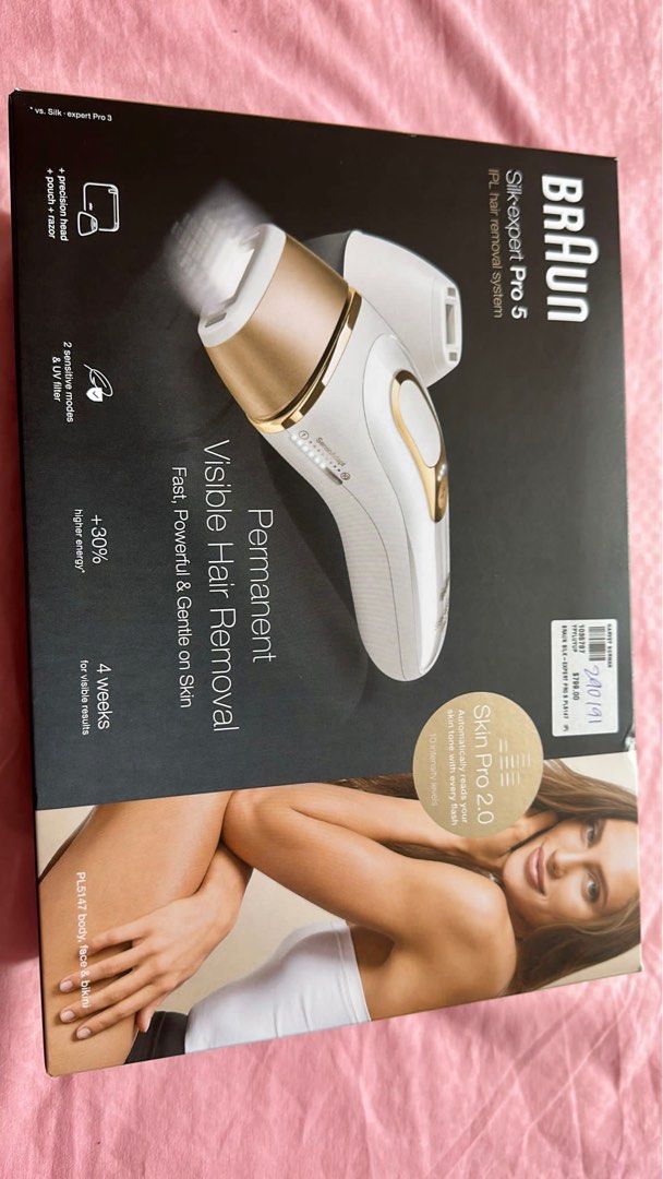 Braun Silk-Expert Pro 5 PL5139, IPL Hair Removal, Home Use Devices
