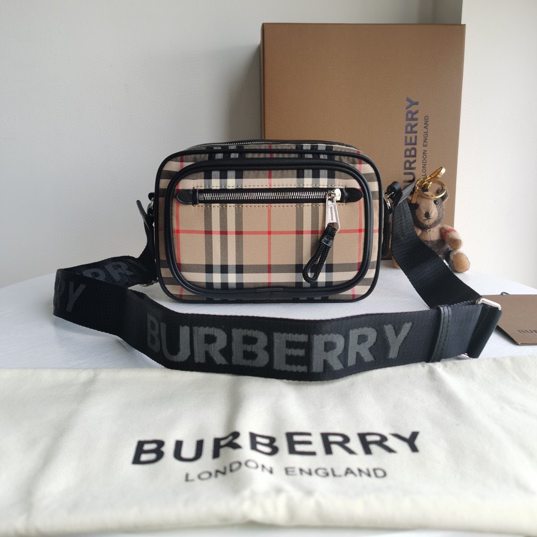 Burberry Crossbody Bag vintage chest bag Men s Fashion Bags Sling Bags on Carousell