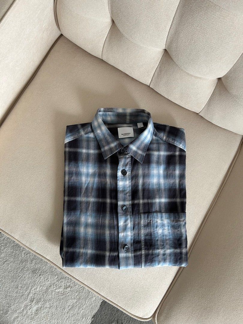 Burberry shirt copy hot sale