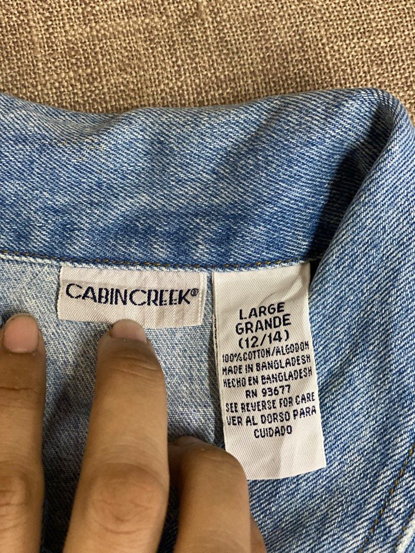 Cabin creek denim on sale jacket