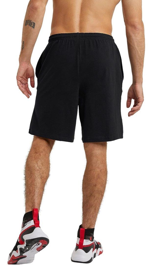 Champion men's jersey deals short with pockets
