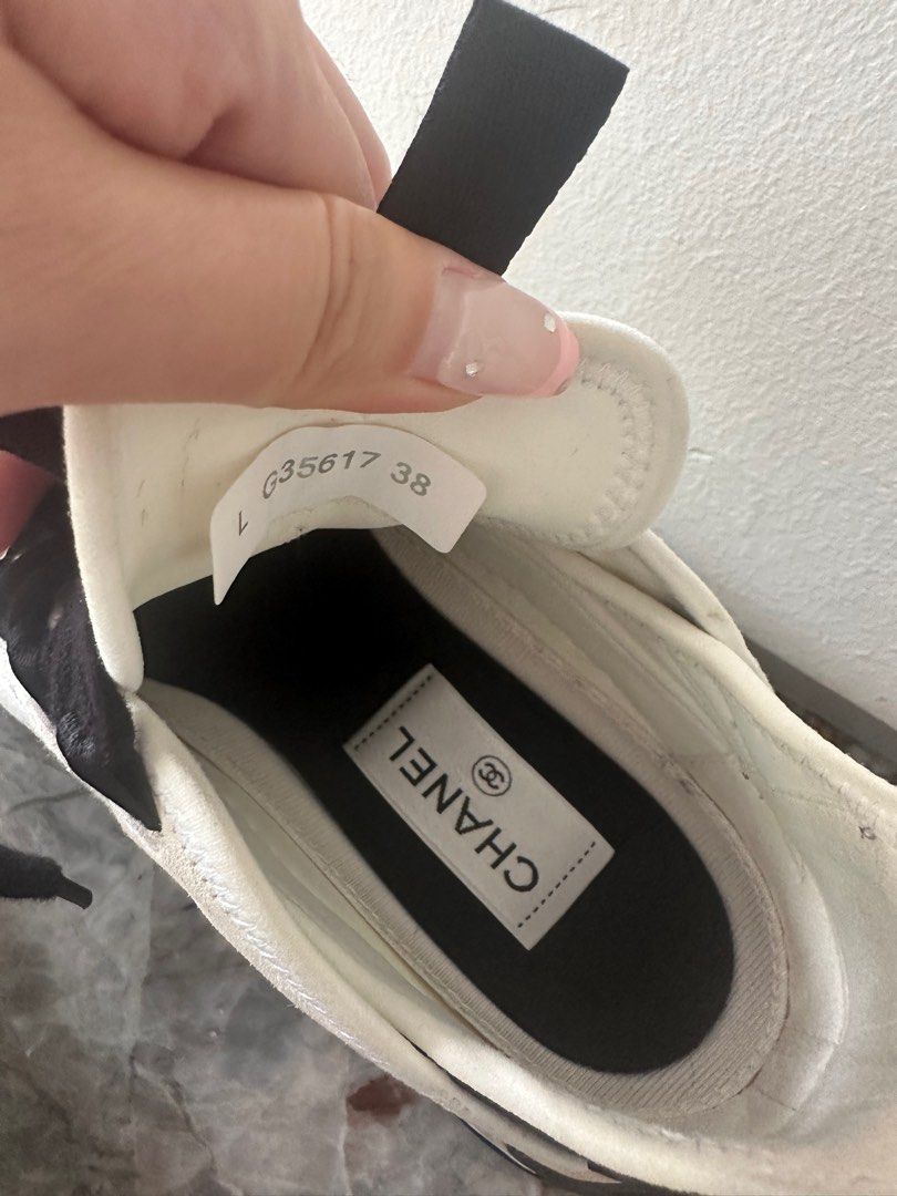 Chanel sneakers with bow outlet