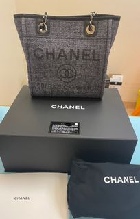 Chanel A69941 B06387 NE267 DEAUVILLE LARGE SHOPPING TOTE MIXED