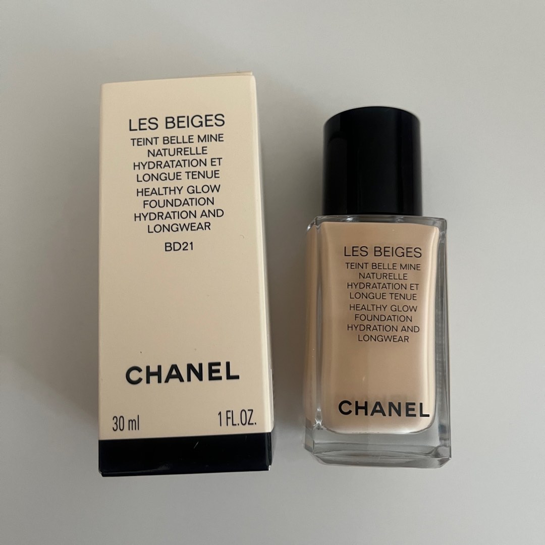 chanel les beiges healthy glow foundation swatches