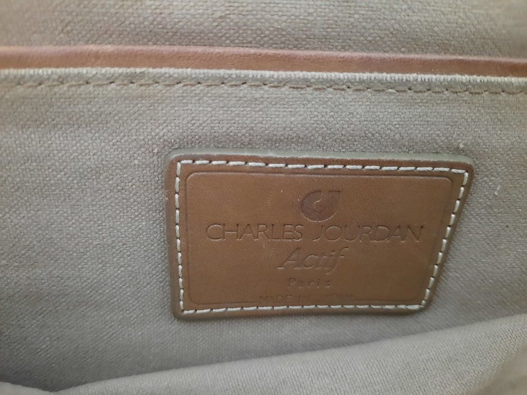 Charles Jordan Briefcase, Men's Fashion, Bags, Briefcases on Carousell