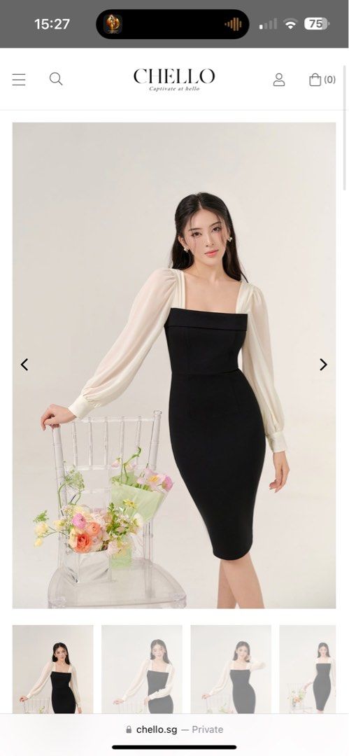 Chiffon sleeves deals for sleeveless dress