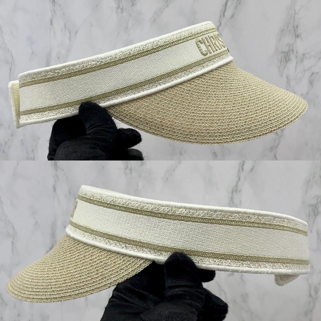 Christian dior visor hat best sale