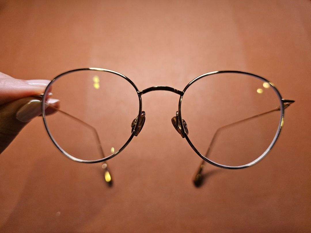 Christian Dior Stellaire O2 J5G Gold Glasses