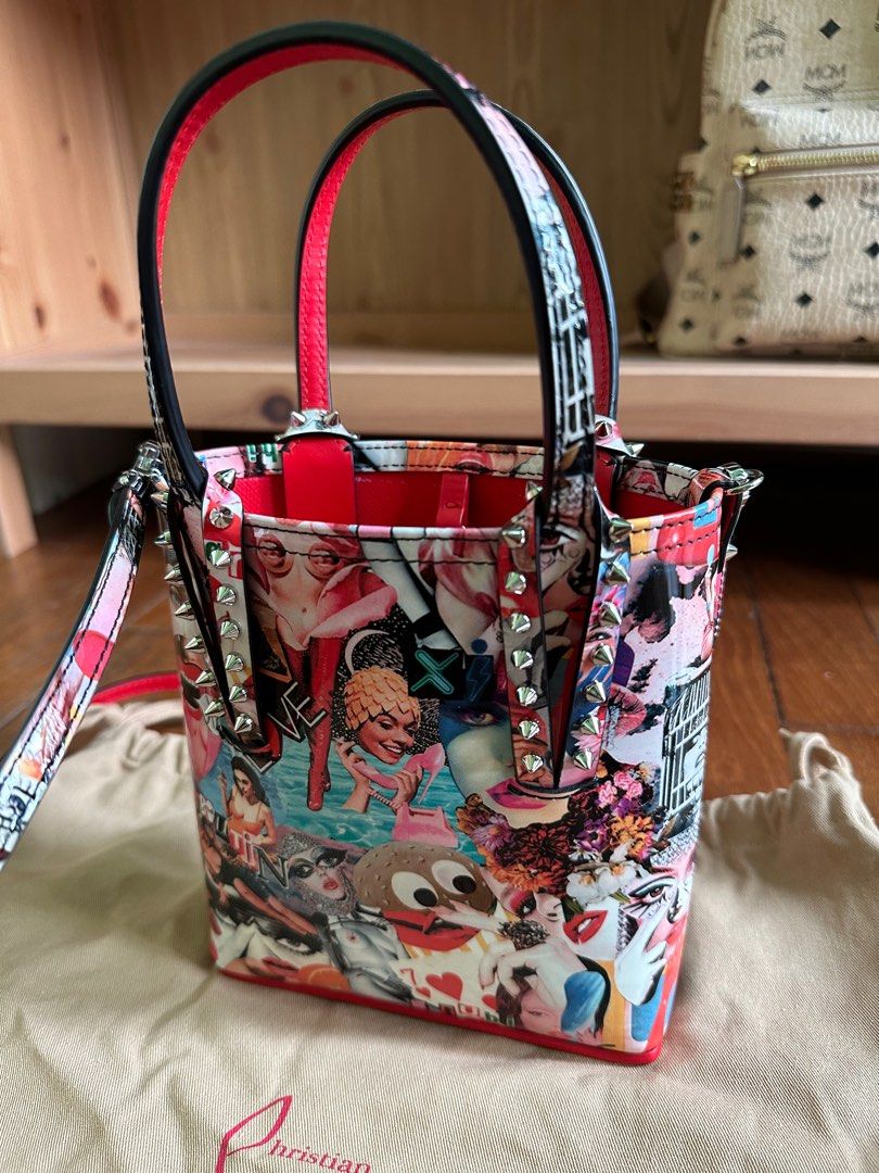 Christian louboutin graffiti outlet bag