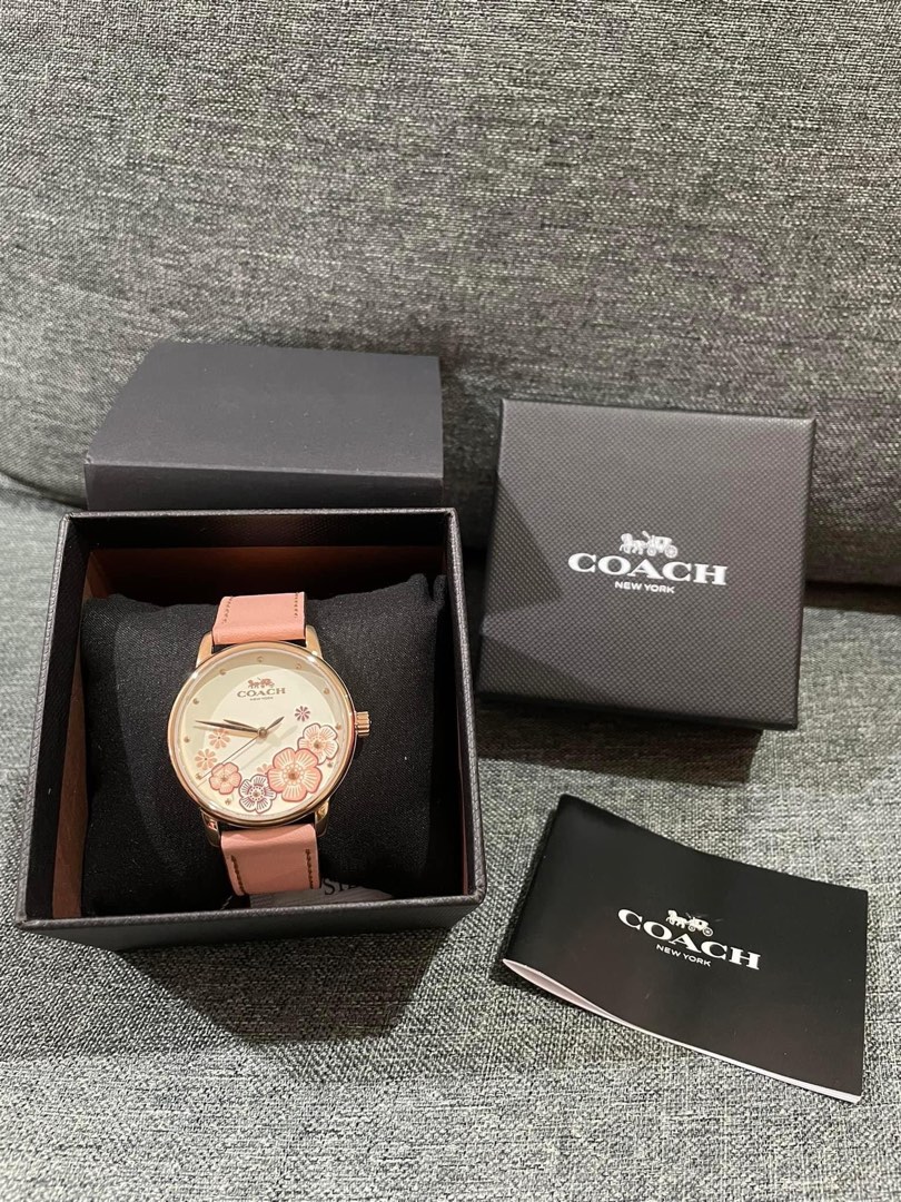 Coach floral watch 2025