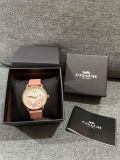 COACH Floral-Dial Grand Watch (authentic item)