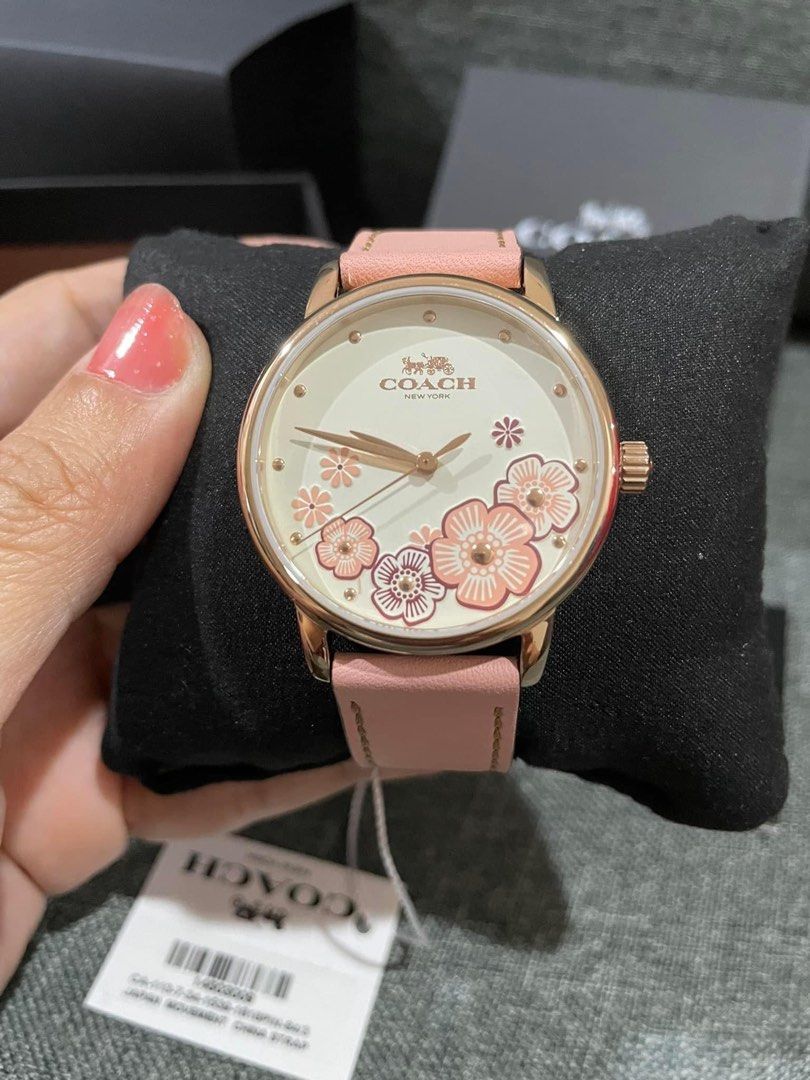 Coach floral watch hotsell