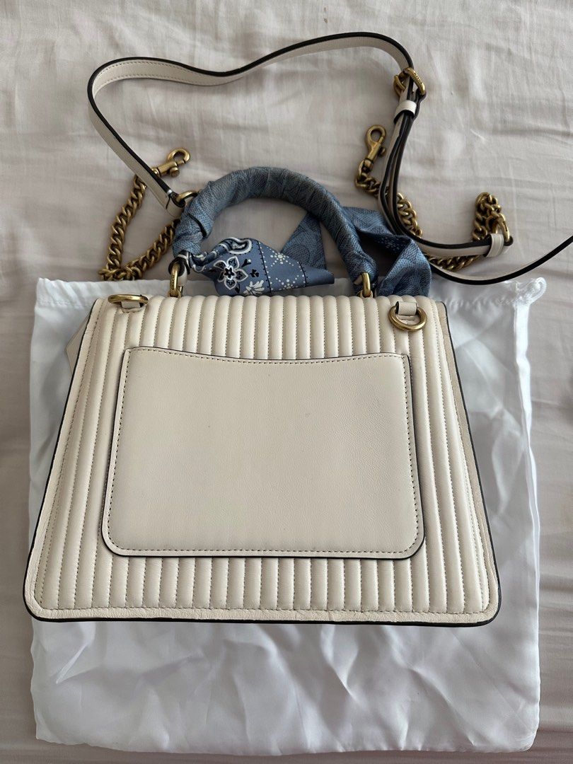 Coach Parker Quilted Leather Top Handle Shoulder Bag