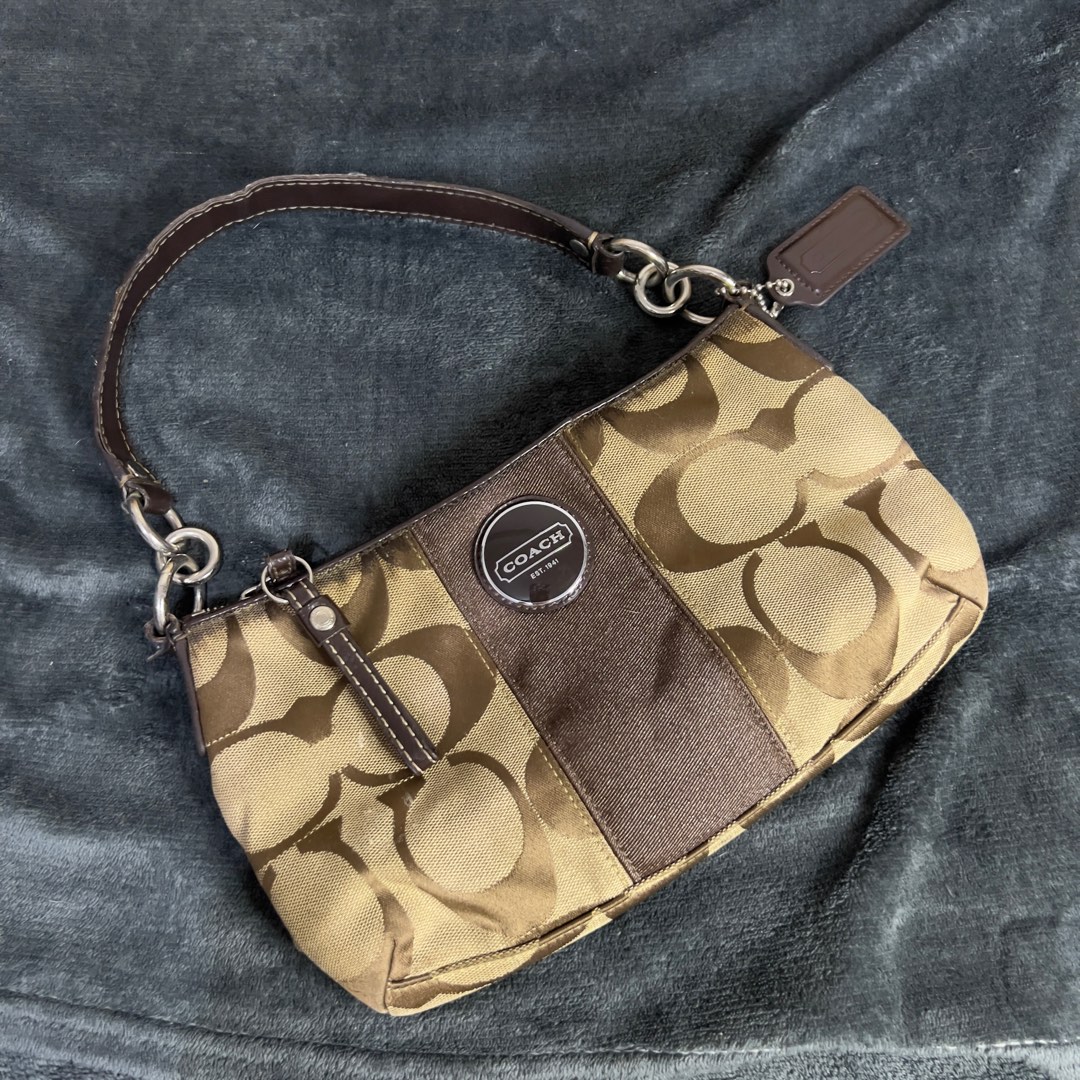 Coach Pochette, Luxury, Bags & Wallets on Carousell