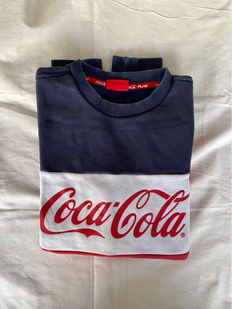 COCA COLA X POLHAM - Sweater Coca Cola, Fesyen Pria, Pakaian , Atasan ...