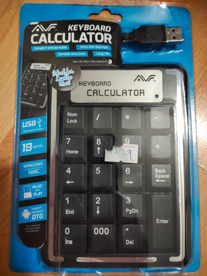 Computer Number Numeric Keypad (Category: Computer Keyboard) located in Kuala Lumpur. Submitted by samanthalsw (Listing ID 1252646784, Image 1). Description: brand new.