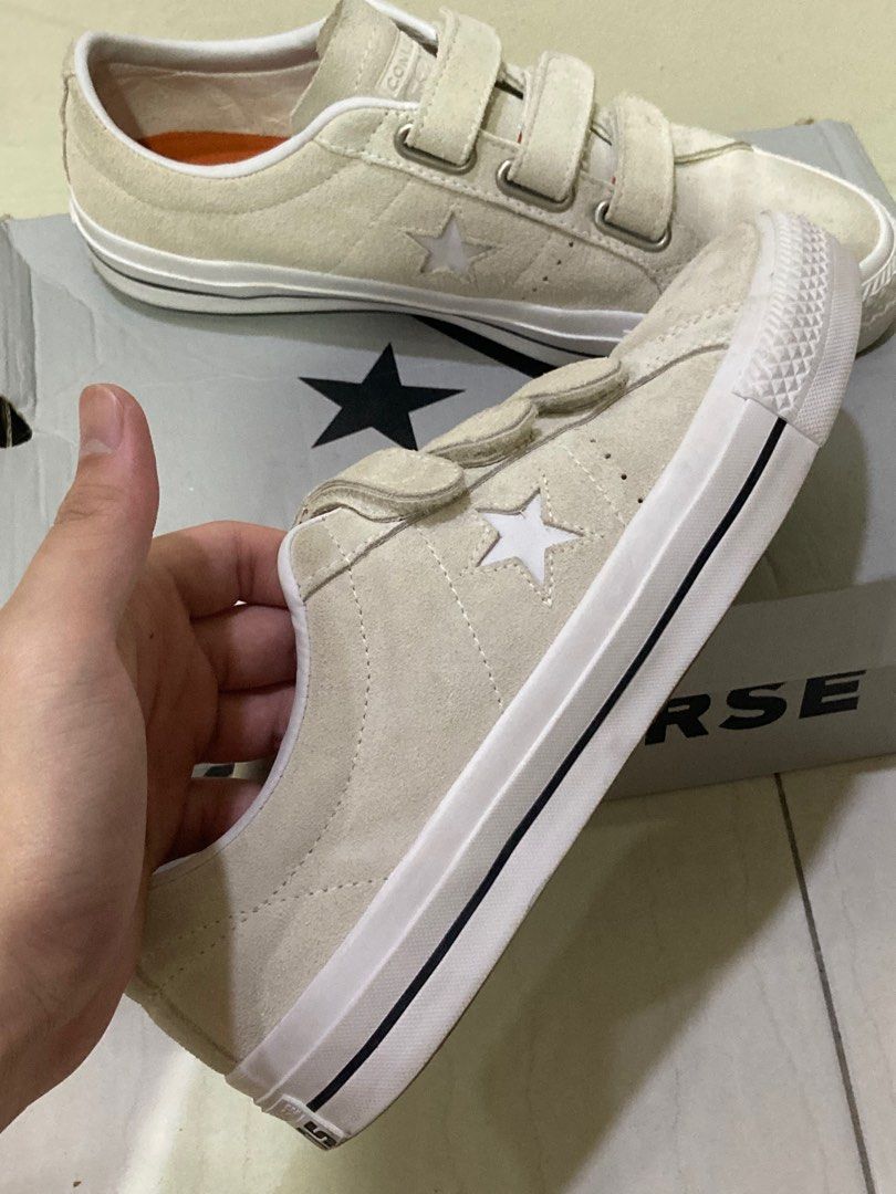 Converse one star on sale pro 3v white