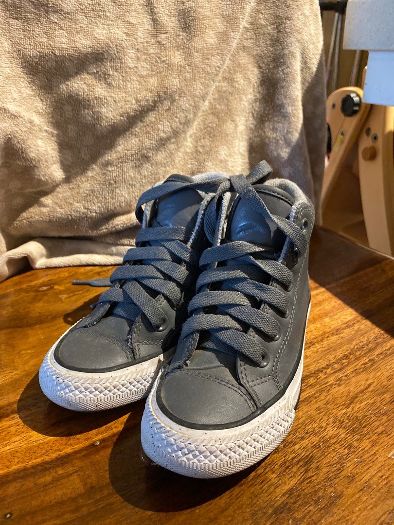 Gray converse deals toddler