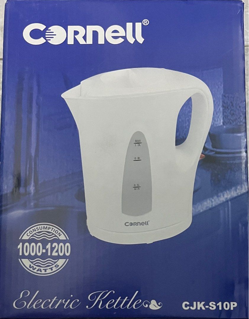 Cornell Electric Kettle 1L, TV & Home Appliances, Kitchen Appliances