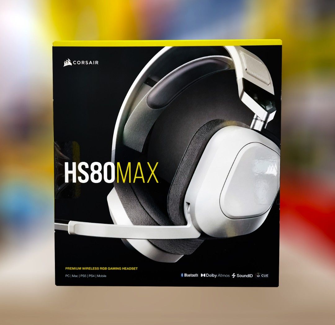 Game One PH on X: Forge your legacy with CORSAIR HS80 MAX multiplatform  gaming headset. Enjoy true audio via high-fidelity 2.4GHz wireless and  Bluetooth, with immersive Dolby Atmos and a high-performing omni-directional