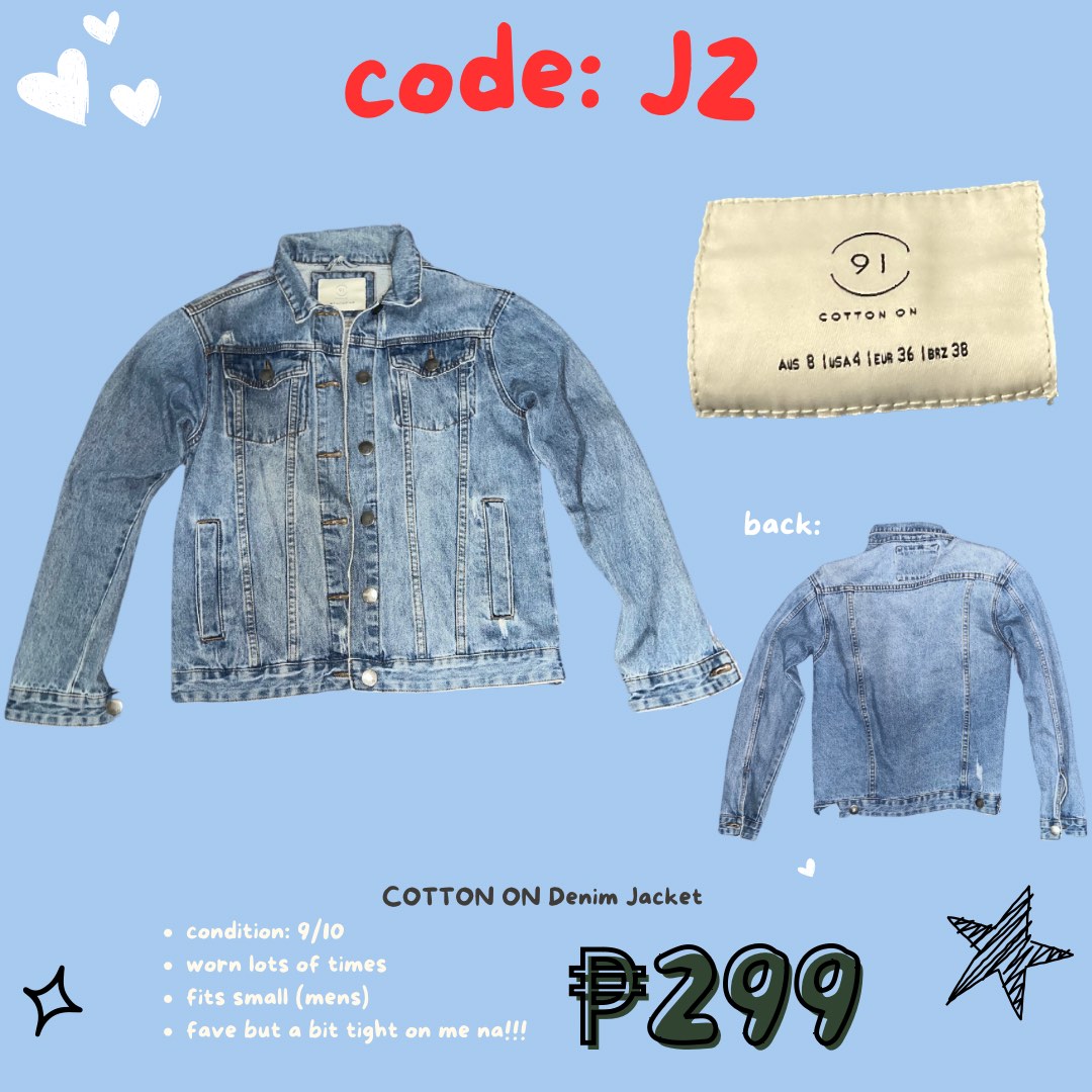 COTTON ON DENIM JACKET, Women's Fashion, Coats, Jackets and Outerwear