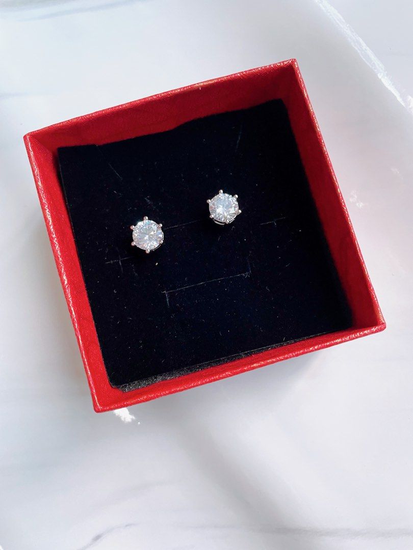 Cz earrings studs on sale
