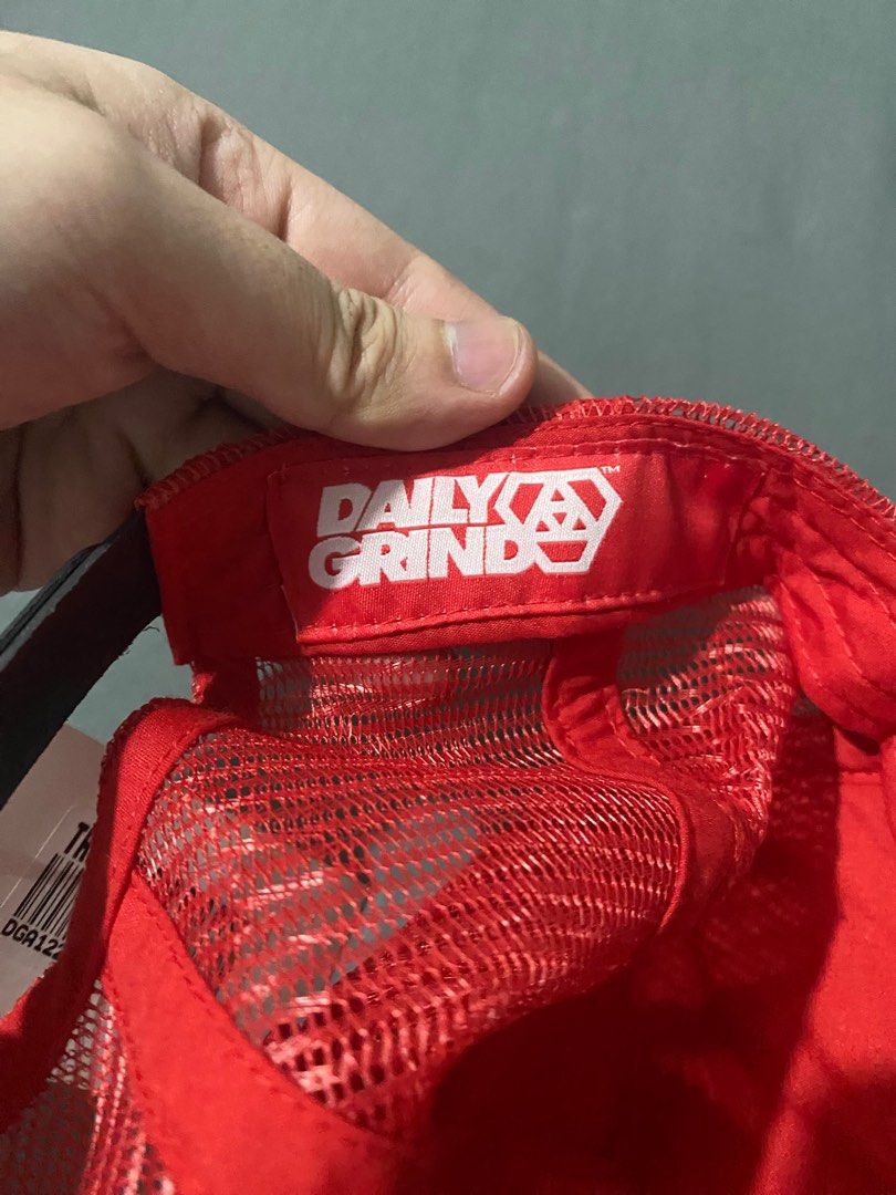 Daily Grind Trucker Cap with free Uniqlo Bucket Hat, Men's Fashion