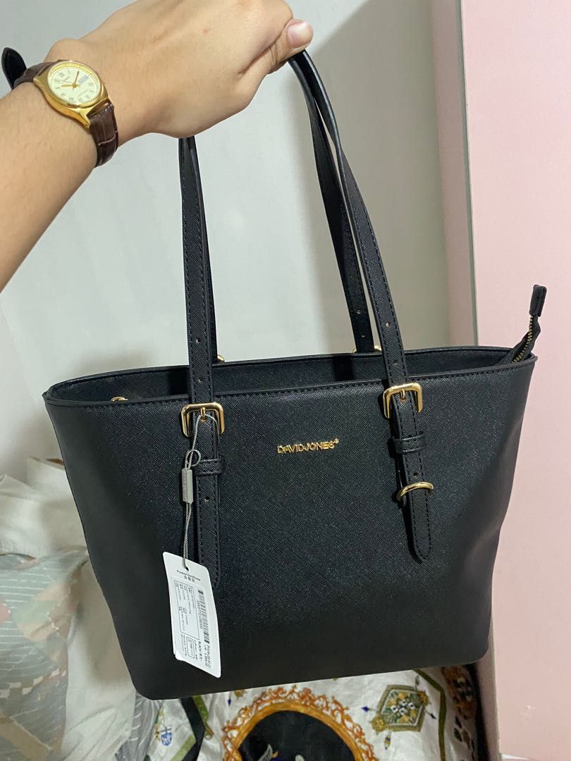 DAVIDJONES Women Shoulder Bags Leather Totes price in UAE