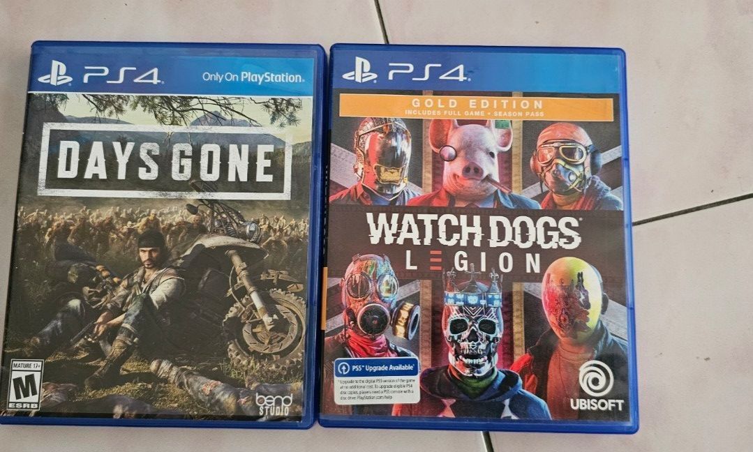 Days gone and watch dog legion