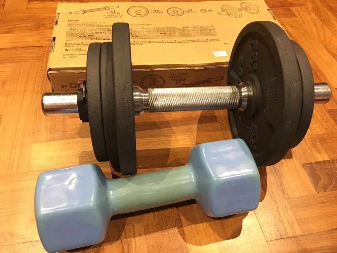 Dumbbells for sale 2025 decathlon