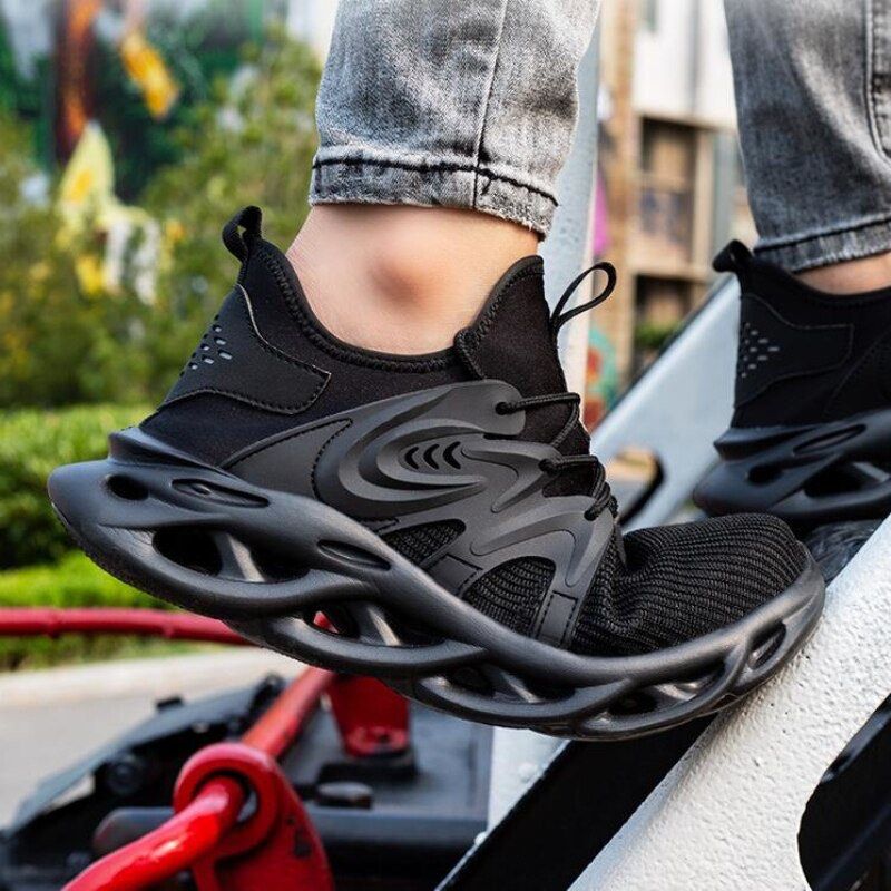 Safety Shoes NEXTZONE Safety Boot Sneakers Lightweight Anti Slip Anti Smash Working Shoes Kasut Kerja Safety Boots