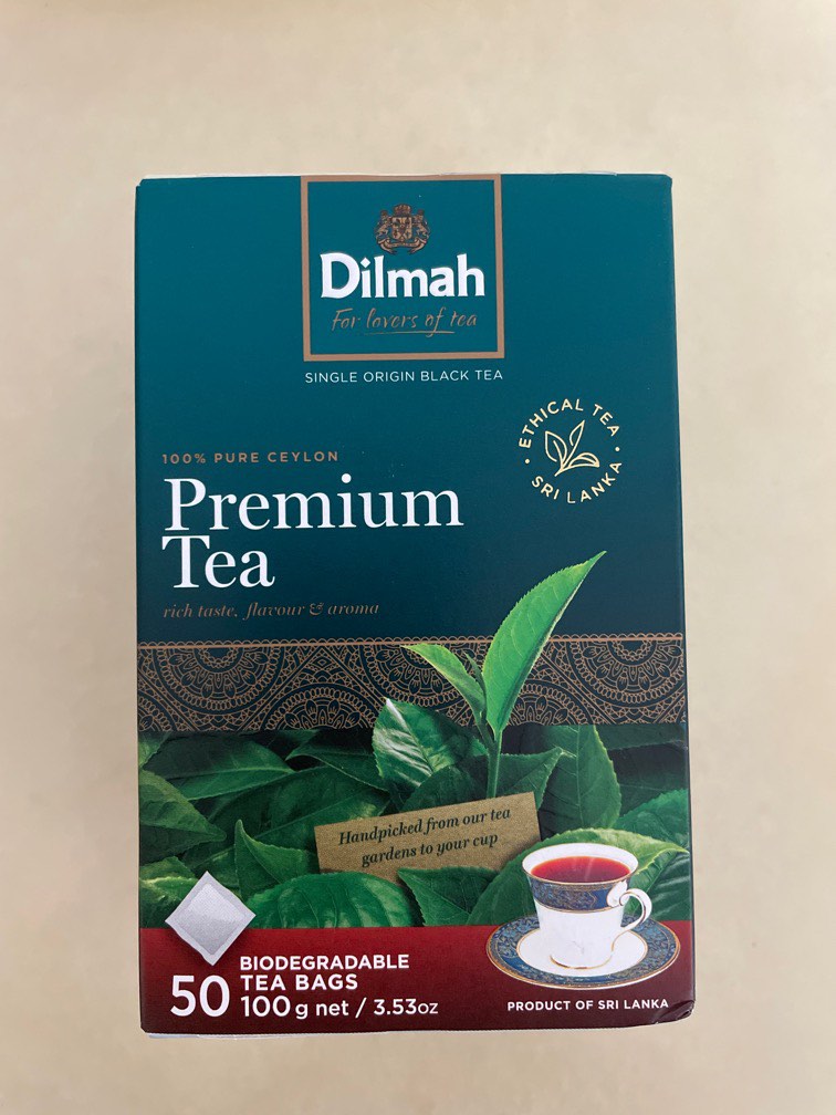 Dilmah English Breakfast Tea 25 Tea Bags Net Wt 50 G.