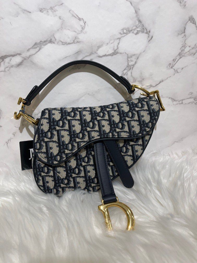 Dior Mini Saddle Bag Luxury Bags Wallets on Carousell