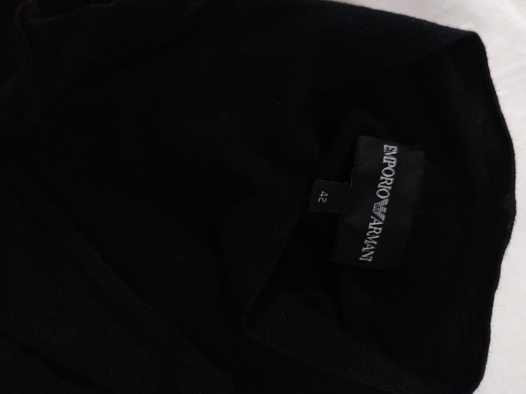 Armani black xs clearance