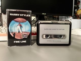 Fine Line Album Casette tape with player