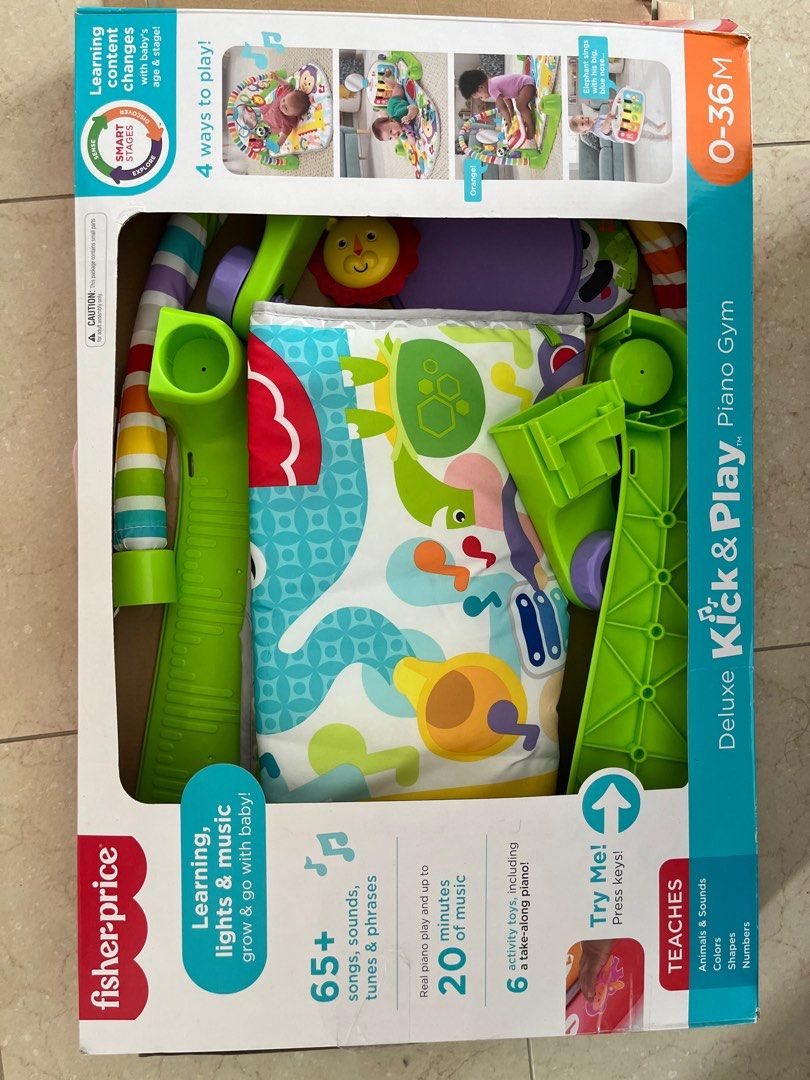 Fisher Price gym mat, Babies & Kids, Infant Playtime on Carousell