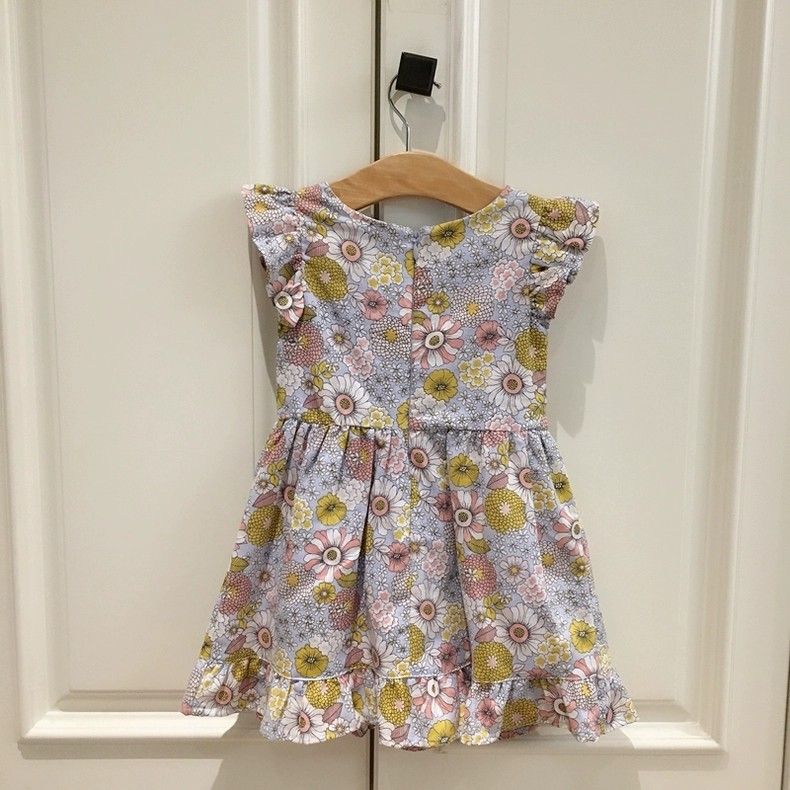 GYMBOREE Kids Fashion Girls Sleeveless Floral Design Dress, Babies & Kids,  Babies & Kids Fashion on Carousell