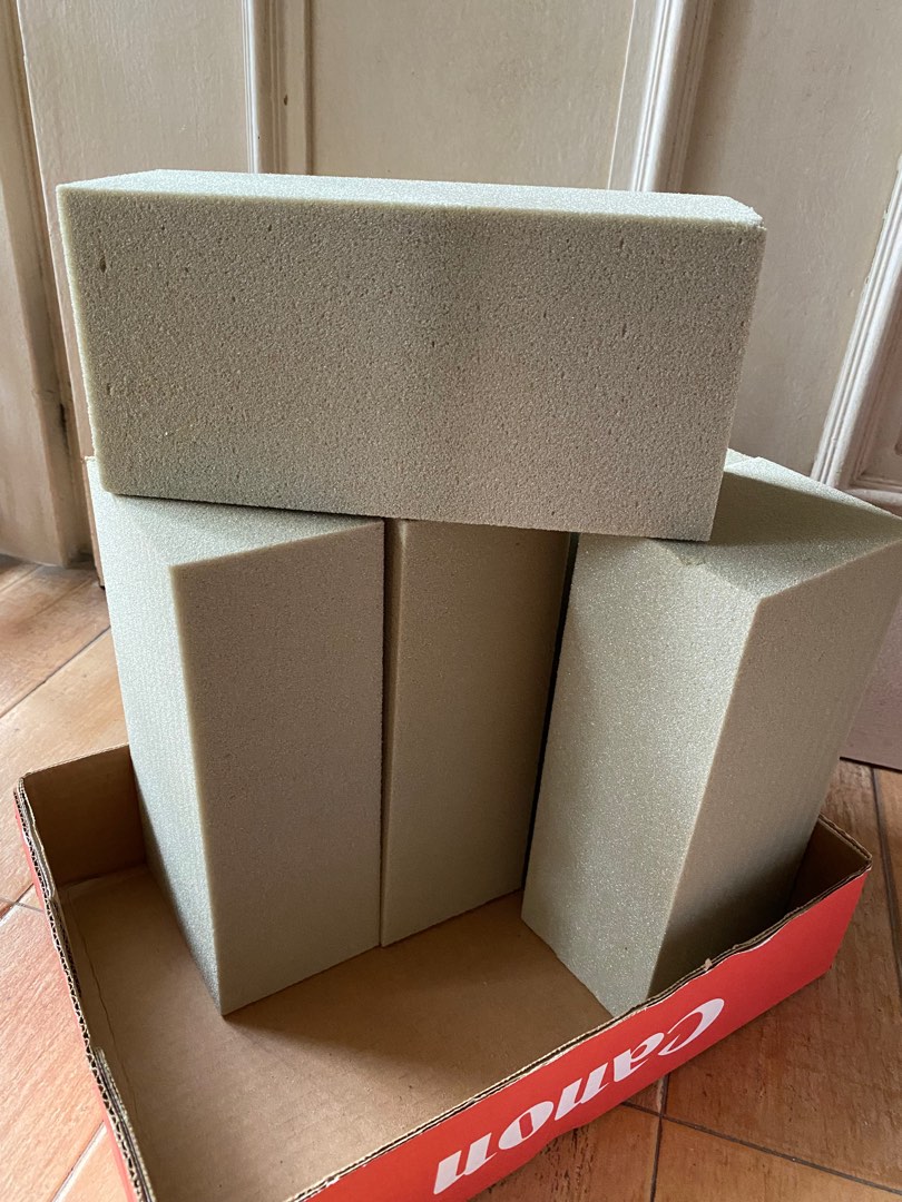 Floral. Foam block, Furniture & Home Living, Home Decor, Artificial