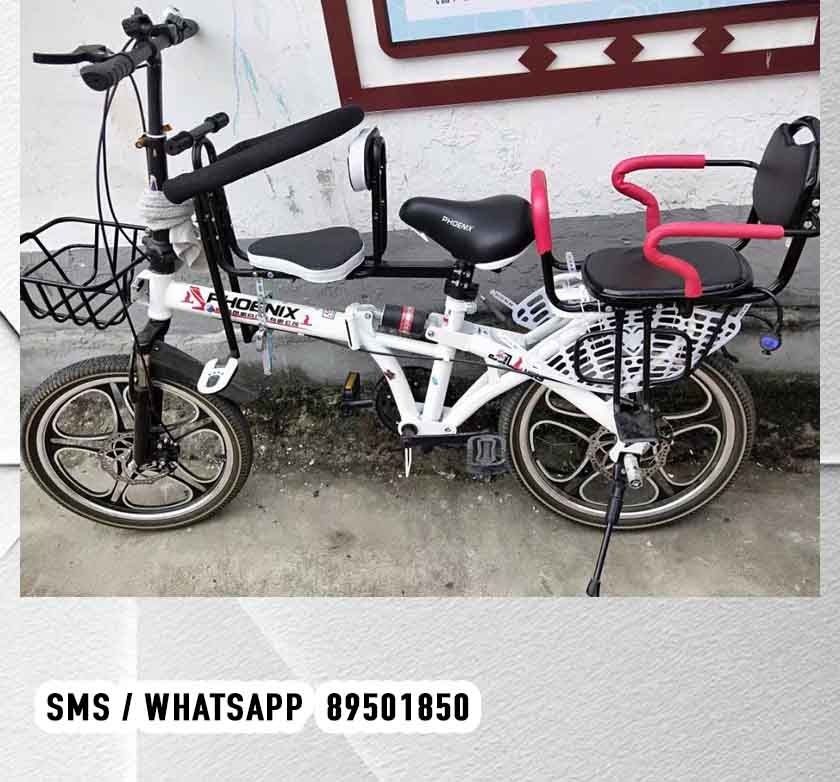 Foldable bicycle front baby seat or back child seat bag adult seat lady 29 thermal kid seat delivery 24 food child mesh 16 26 rack 20 27.5 inch