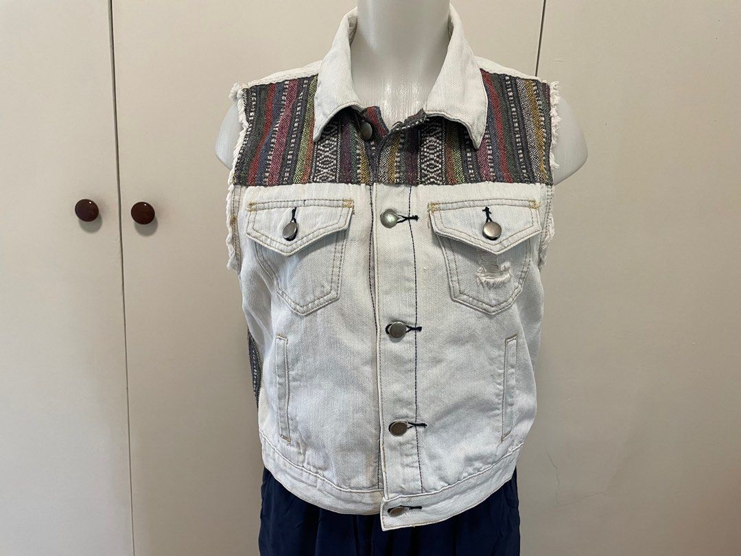 Jean vest for womens forever deals 21