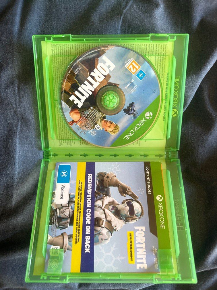 FORTNITE DEEP FREEZE BUNDLE XBOX ONE Video Gaming Gaming