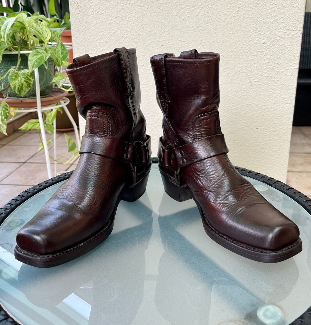 Frye discount motorcycle boots