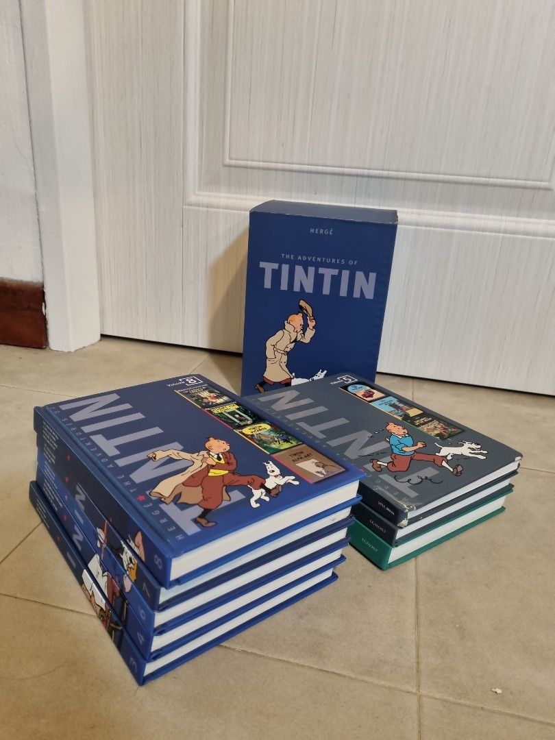 FULL COLOUR: TINTIN Comics, Hobbies & Toys, Books & Magazines, Comics ...