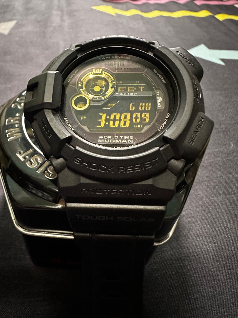 G Shock Mudman Gold Eyes Men s Fashion Watches Accessories