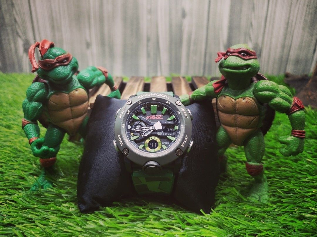 Gorillaz camo g shock sales